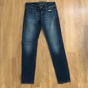 AE Super Stretch Jegging Size 00 Short